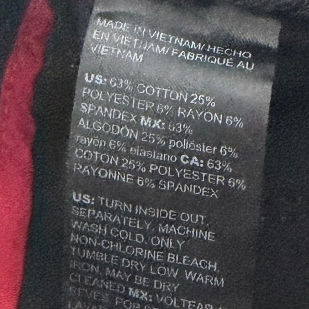 White House Black Market The Skinny Ankle Jeans Black Mid Rise Stretch Size 4 - Picture 7 of 11